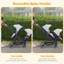 Baby Double Stroller