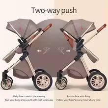 The Royale Glide Luxury Baby Stroller