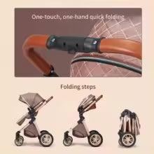 The Royale Glide Luxury Baby Stroller